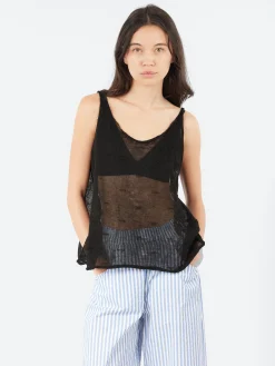 Neirami - Knit Tank Top in Nero