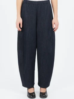 Neirami - Pants with Elastic in Blue