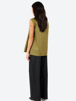 Neirami - Pelleovo Tank Top in Cactus Green