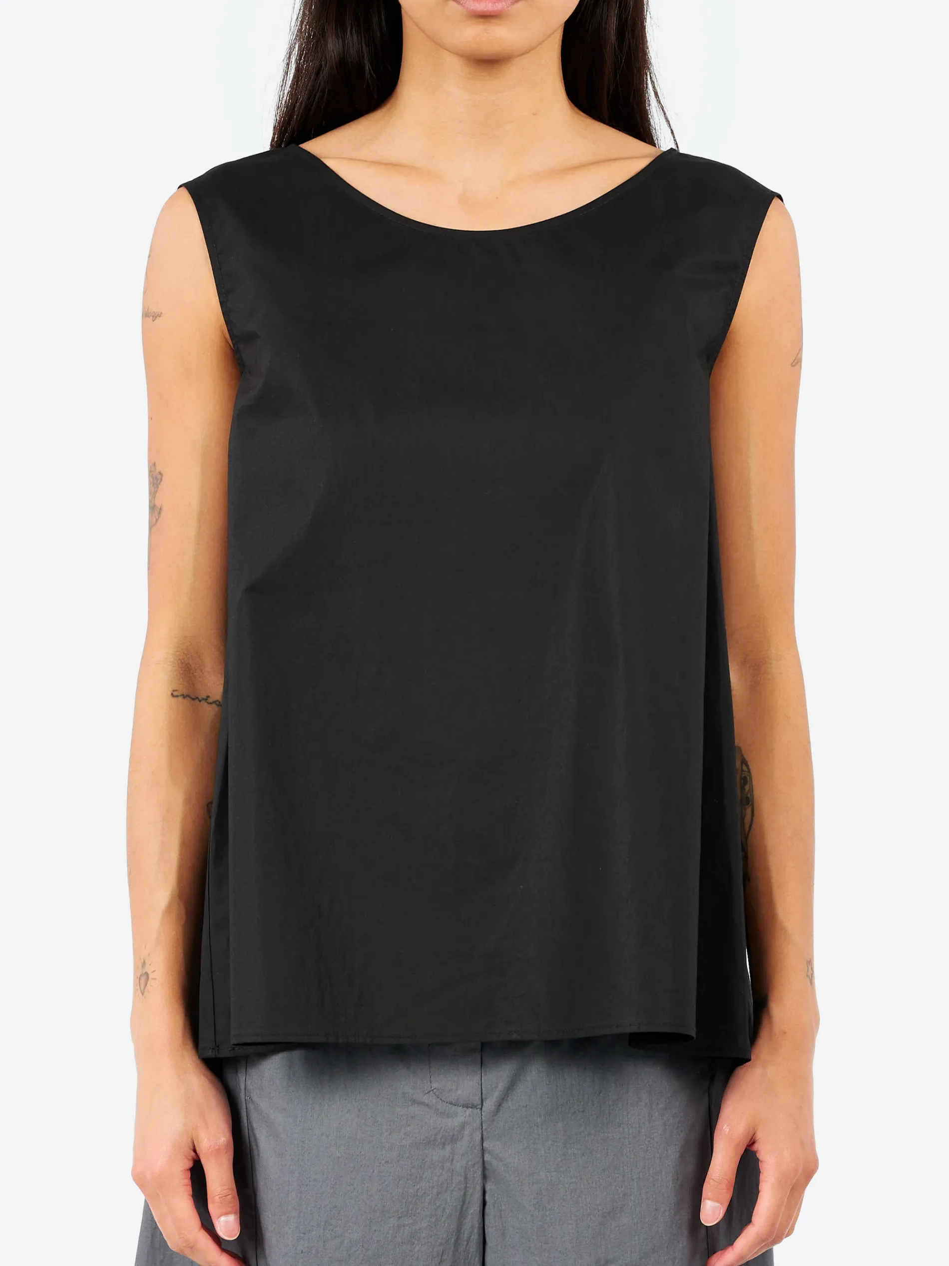 Neirami - Pelleovo Tank Top in Nero