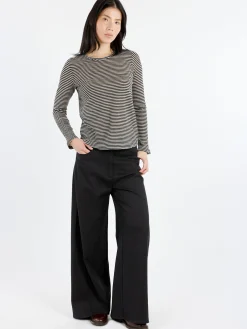 Neirami - Stitched Trousers in Nero