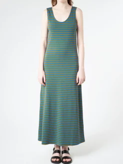 Neirami - Tank Top Long Dress in Frantoio