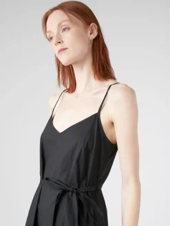 Neirami - Tank Top Long Dress in Nero