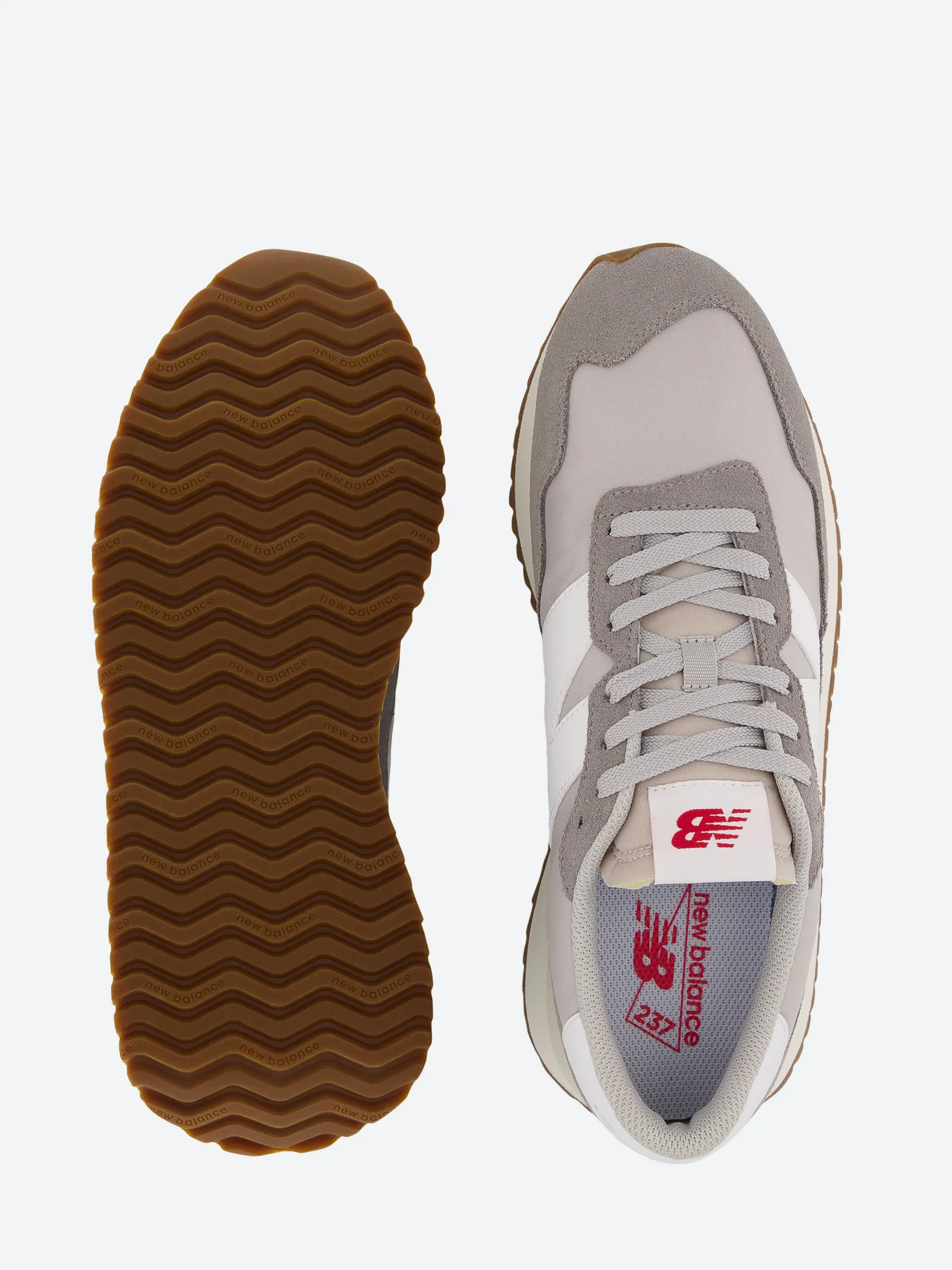 New Balance - 237 in Grey/White