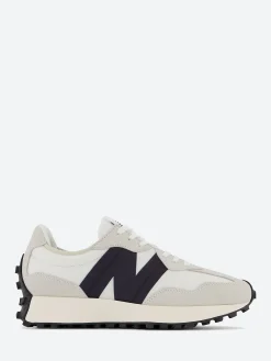 New Balance - 327 in Sea Salt White with Black
