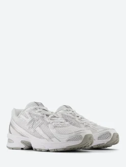 New Balance - 740 in White with Silver Metallic