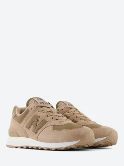 New Balance - Women's 574 in Taupe/Mushroom