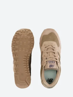 New Balance - Women's 574 in Taupe/Mushroom