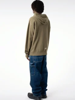 Nigel Cabourn - Army Gym Hoodie in Green