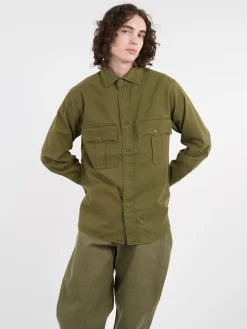 Nigel Cabourn - Army Shirt in Green