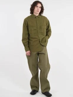 Nigel Cabourn - Army Shirt in Green