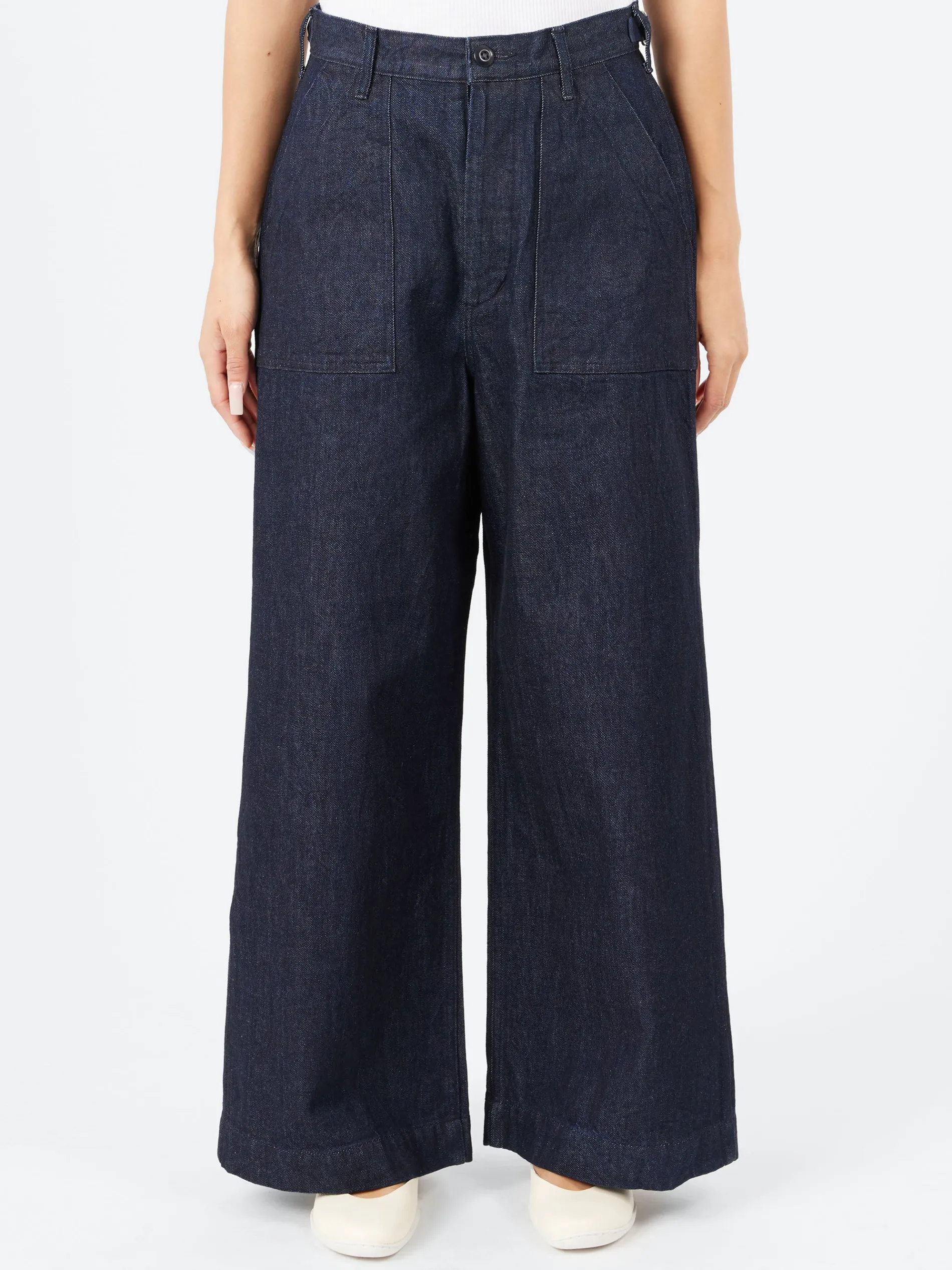 Nigel Cabourn - Wide Baker Pant in Indigo