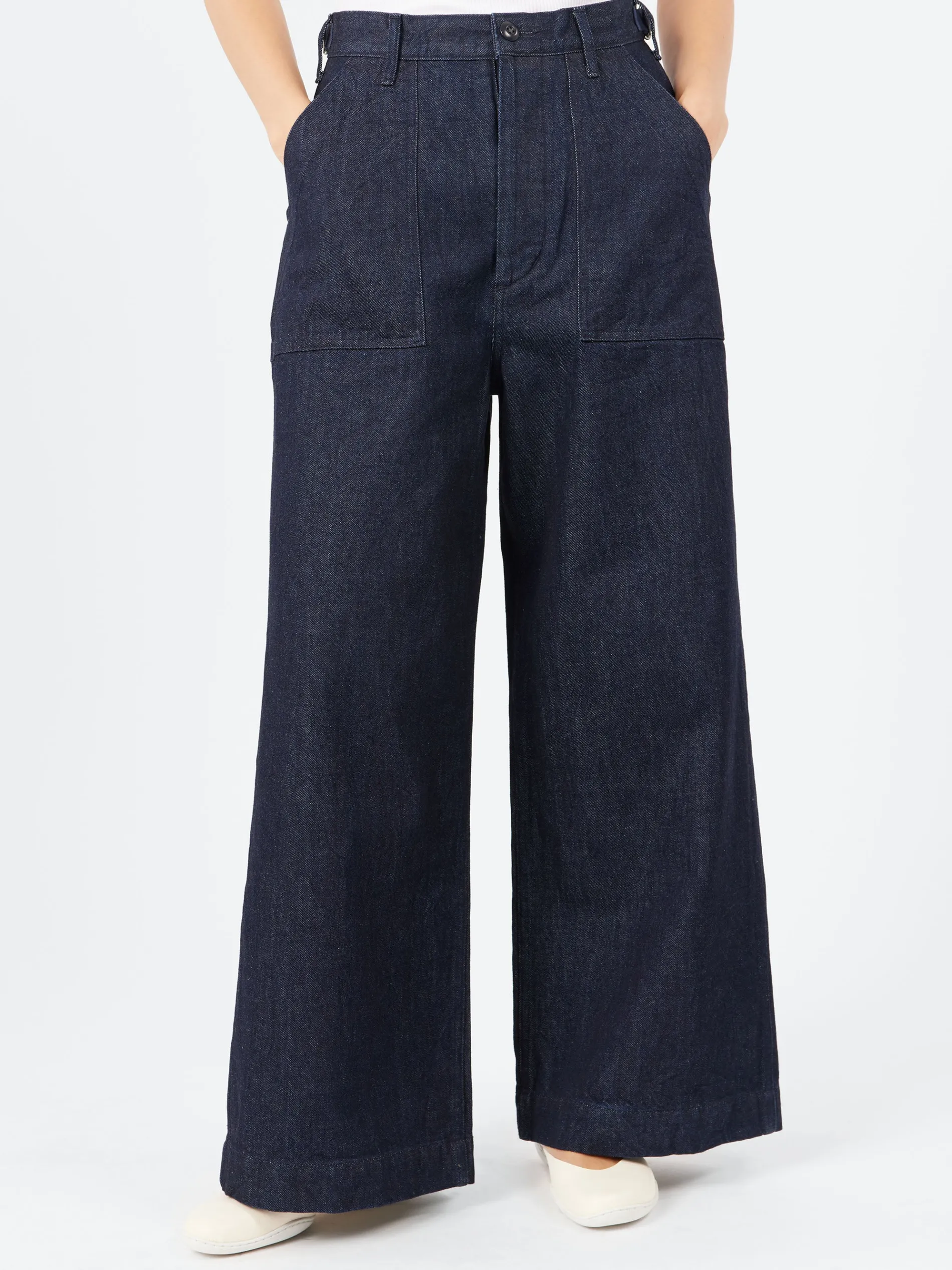 Nigel Cabourn - Wide Baker Pant in Indigo