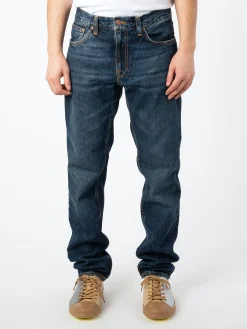 Nudie Jeans - Gritty Jackson in Blue Soil