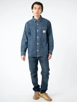 Nudie Jeans - Gritty Jackson in Blue Soil