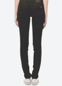 Nudie Jeans - Tight Long John in Organic Black/Black