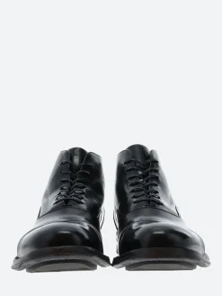 Officine Creative - Balance 009 Ankle Boots in Nero Bufalo