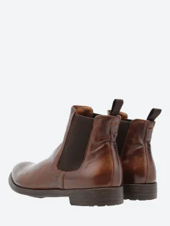 Officine Creative - Hive 007 Chelsea Boots in Cigar Ignis