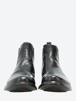 Officine Creative - Hive 007 Chelsea Boots in Nero Ignis