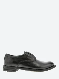 Officine Creative - Lexikon 012 Laceless Derby in Nero Ignis