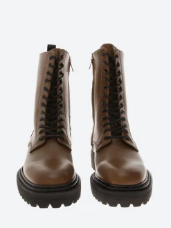 Officine Creative - Provence 027 Combat Boots in Walnut