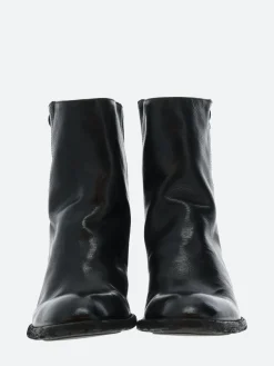 Officine Creative - Sydne 003 Zip Boots in Nero Ignis