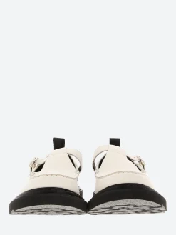 Officine Creative - Ulla 003 Mary-Jane Shoe in Bianco Buttero