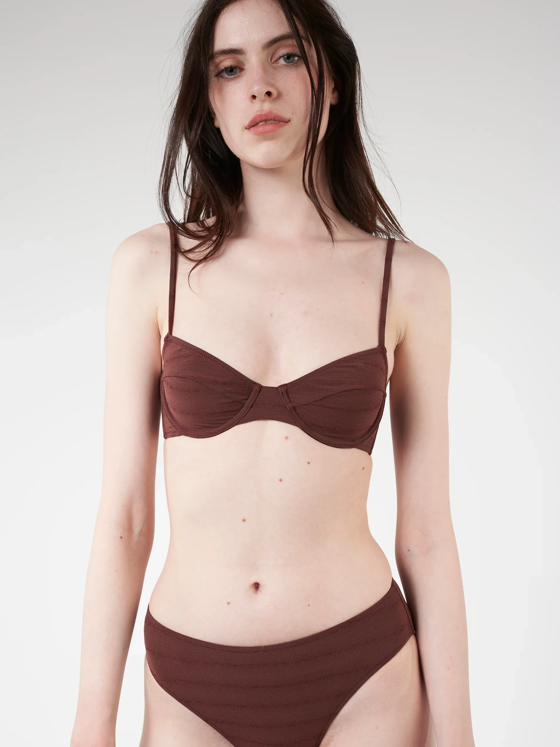 Pale Swimwear - Olimpia Bikini in Chocolate