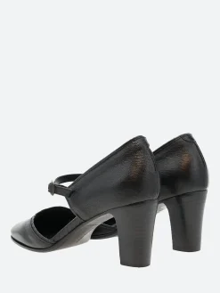 Pantanetti - 17102B Mary-Jane Pumps in Nero Fjord