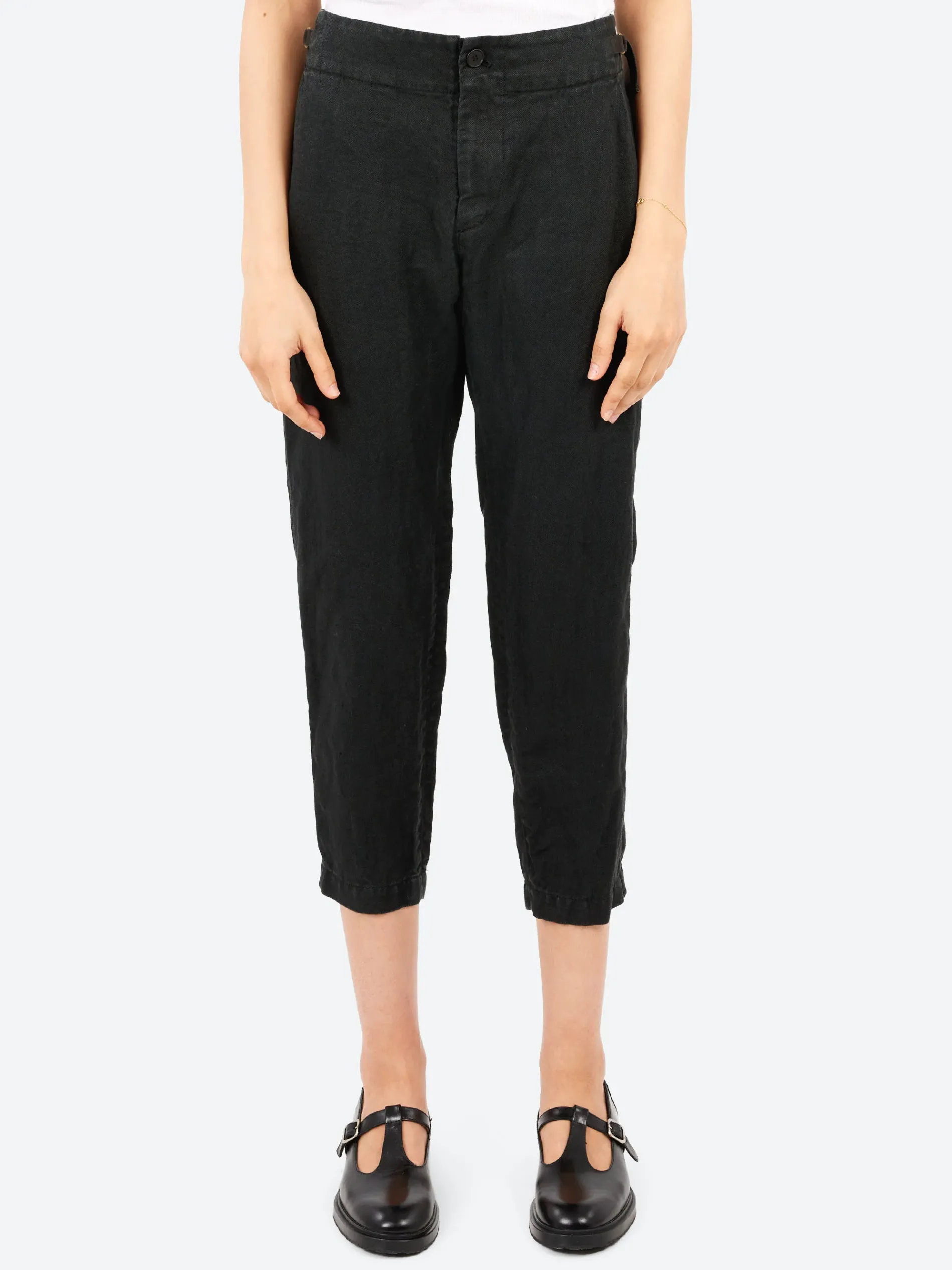 Pas de Calais - Tapered Pants in Black