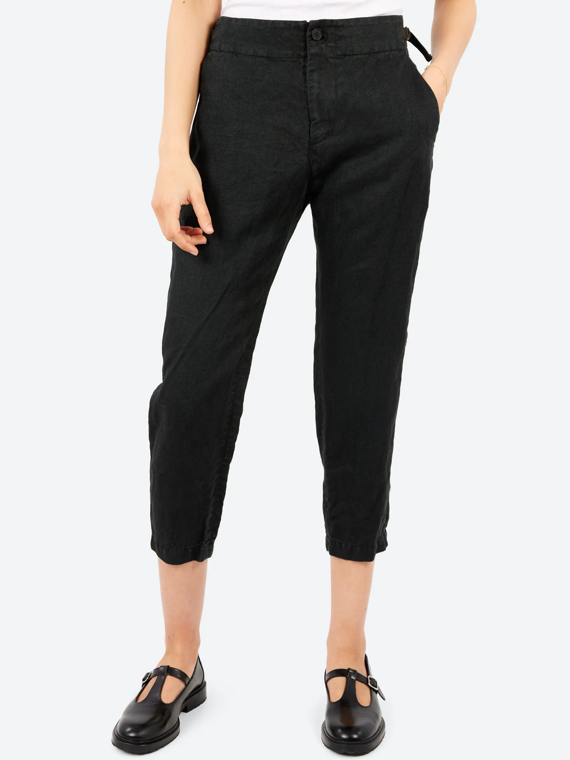 Pas de Calais - Tapered Pants in Black