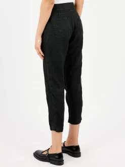 Pas de Calais - Tapered Pants in Black