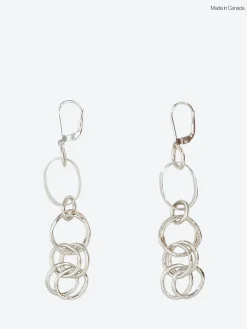 Pearls Before Swine - Brun Earrings in Silver