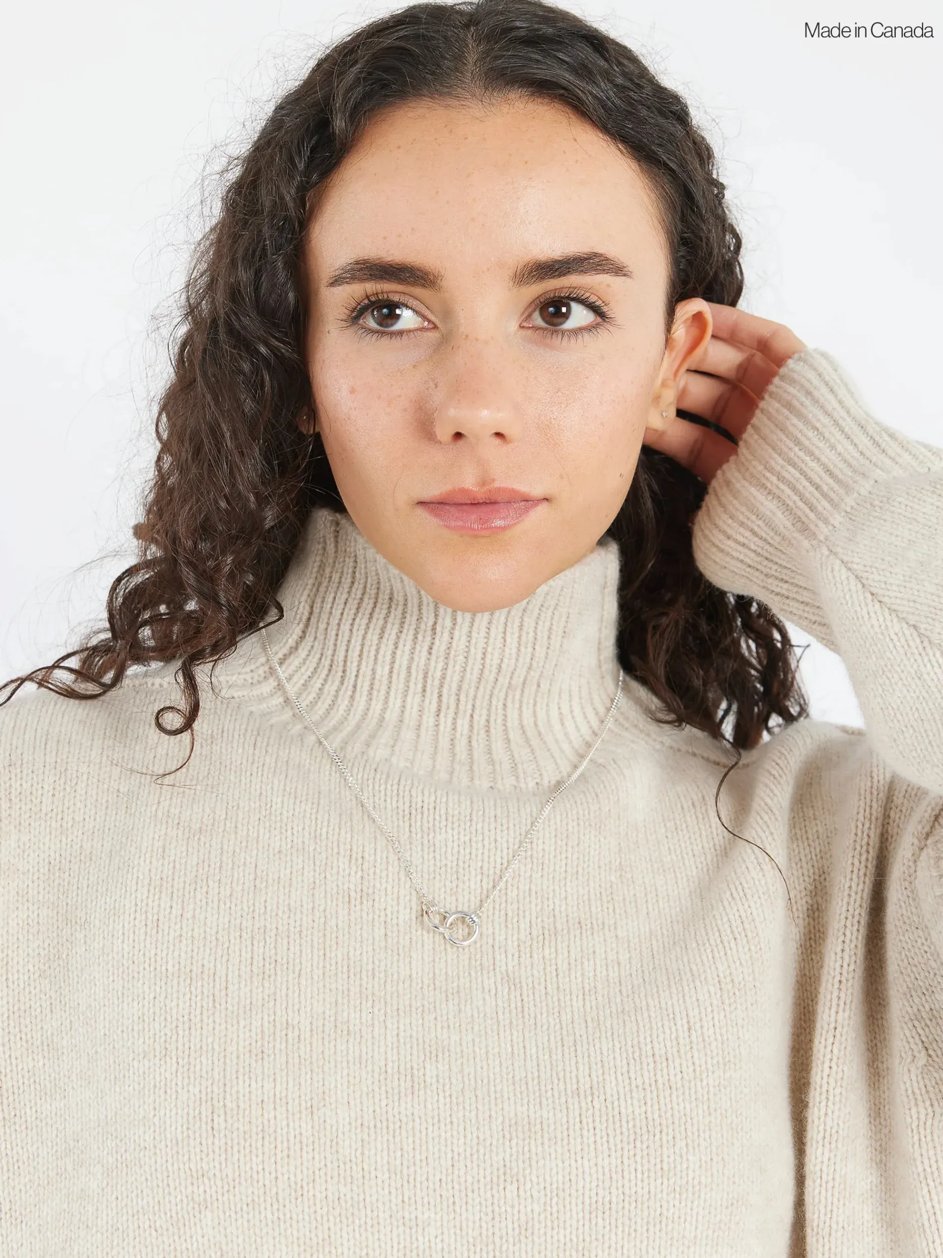 Pearls Before Swine - Core Double Mini Blod Necklace in Silver