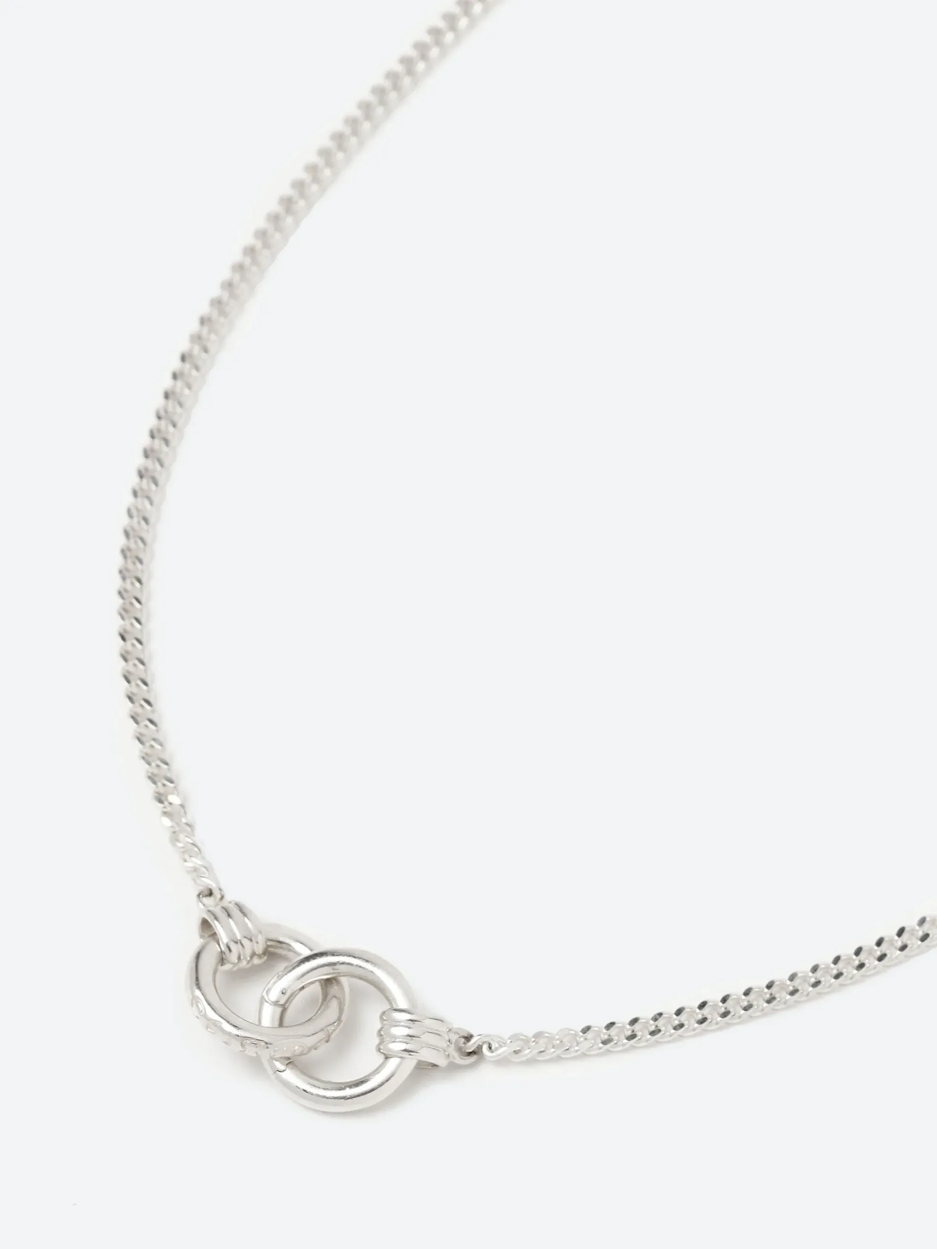 Pearls Before Swine - Core Double Mini Blod Necklace in Silver