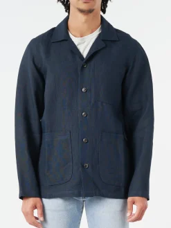 Peregrine - Grange Shacket in Navy