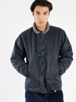 Peregrine - Teddy Jacket in Navy