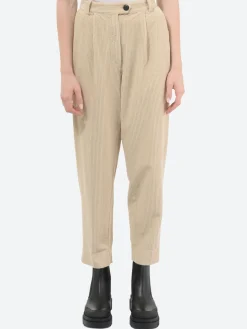 Pomandere - 7178 Pleat Pant in Ice