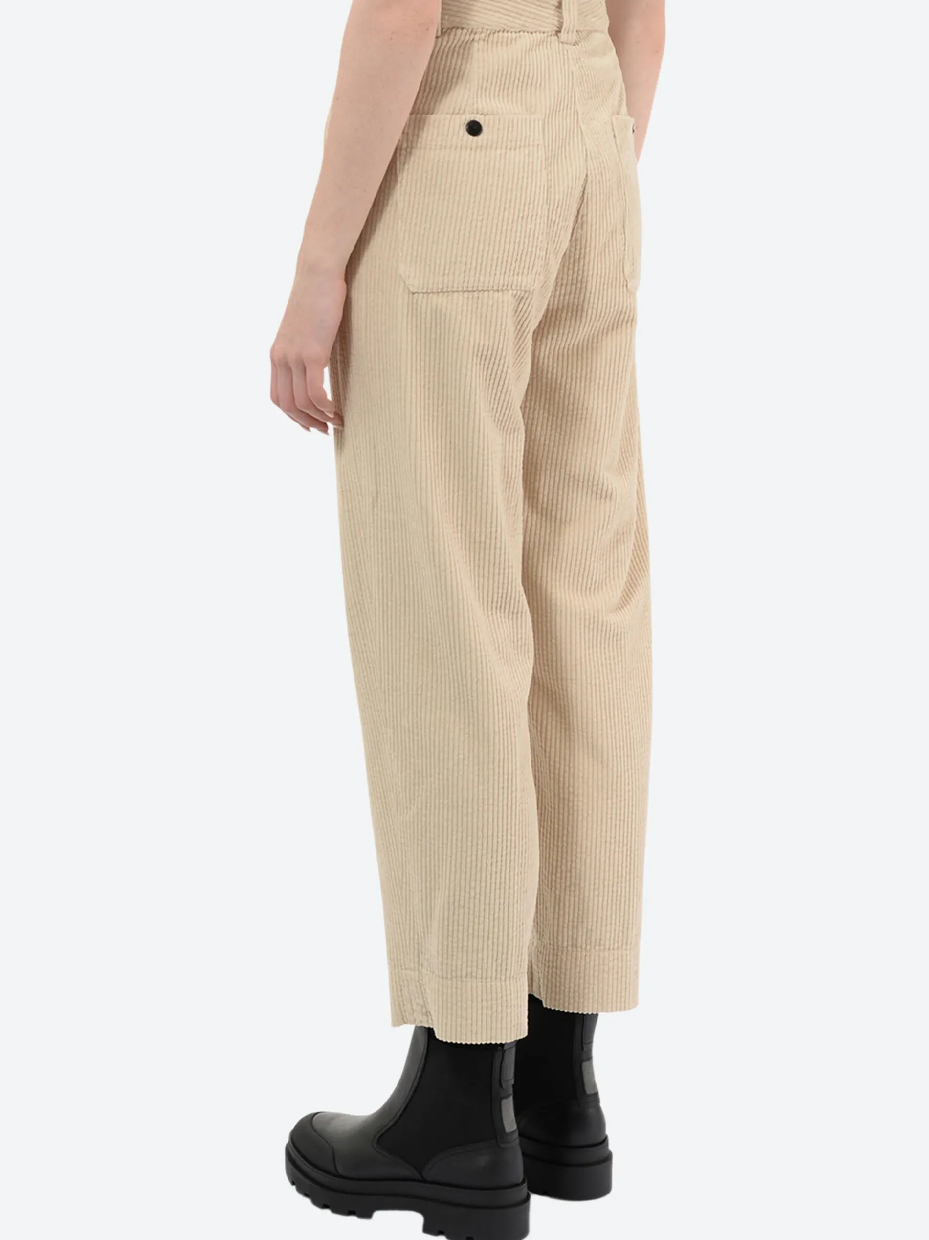 Pomandere - 7178 Pleat Pant in Ice