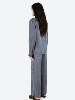 Pomandere - Denim Shirt in Indaco