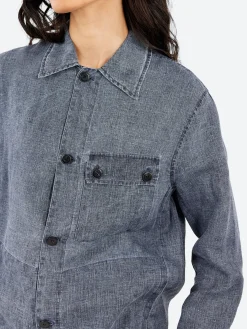 Pomandere - Denim Shirt in Indaco