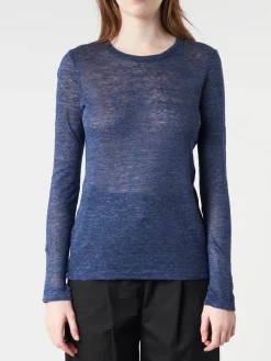 Pomandere - Long-Sleeved Shirt in Navy