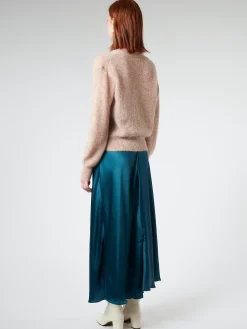 Pomandere - Mohair Cardigan in Antique Rose