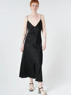 Pomandere - Slip Dress in Black