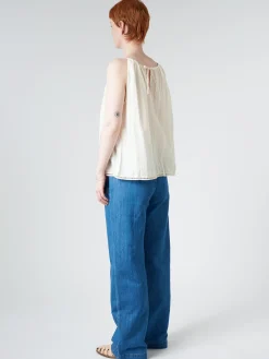 Pomandere - Tank Top in Milk