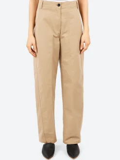Pomandere - Tapered Pants in Sand