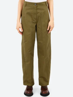 Pomandere - Tapered Pants in Khaki