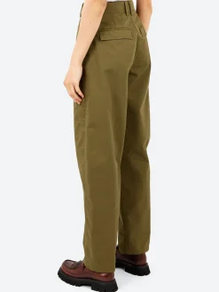 Pomandere - Tapered Pants in Khaki