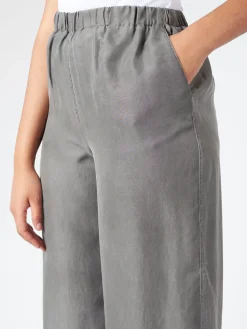 Pomandere - Wide Leg Pant in Carbon