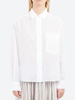 Pomandère - Button Up Shirt in Optical White